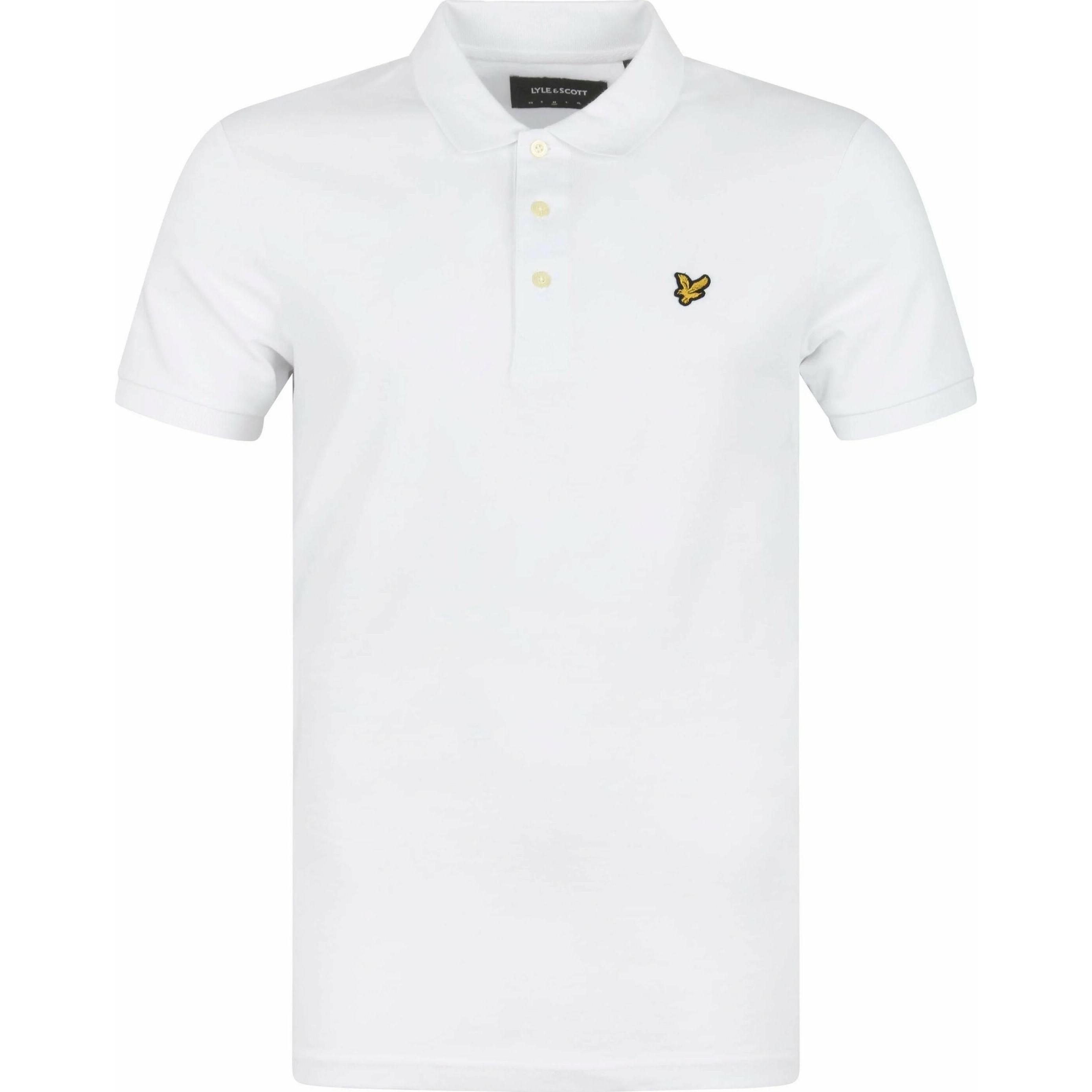 Lyle and Scott, Herren, Shirt, Plain, Weiss, (M)