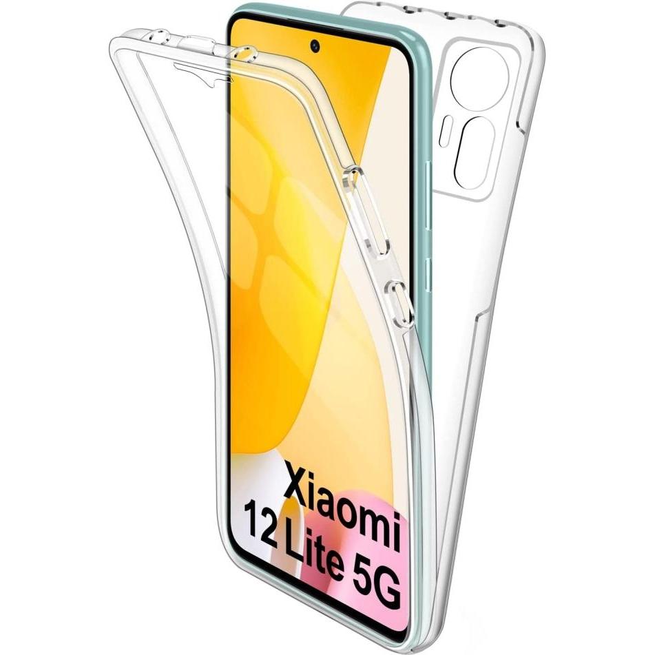 Screenguard 360° Screen & Body Protector Xiaomi 12 Lite Hülle mit Folie (Xiaomi 12 Lite), Smartphone Hülle, Transparent