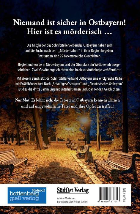 Actual product image Mörderisches Ostbayern (German, Association of German Writers in Eastern Bavaria, 2018)