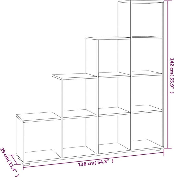 Immagine prodotto VidaXL Roberto (104 x 29 x 107 cm)