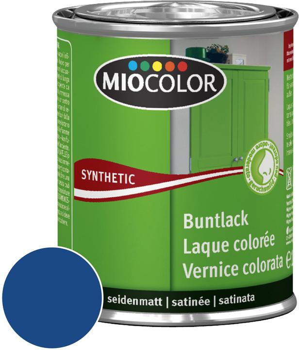 Produktbild Miocolor Synthetic Buntlack seidenmatt (Enzianblau, 0.38 l)