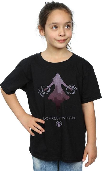 Image du produit - T-shirt SCARLET WITCH SILHOUETTE - Fille (128)
