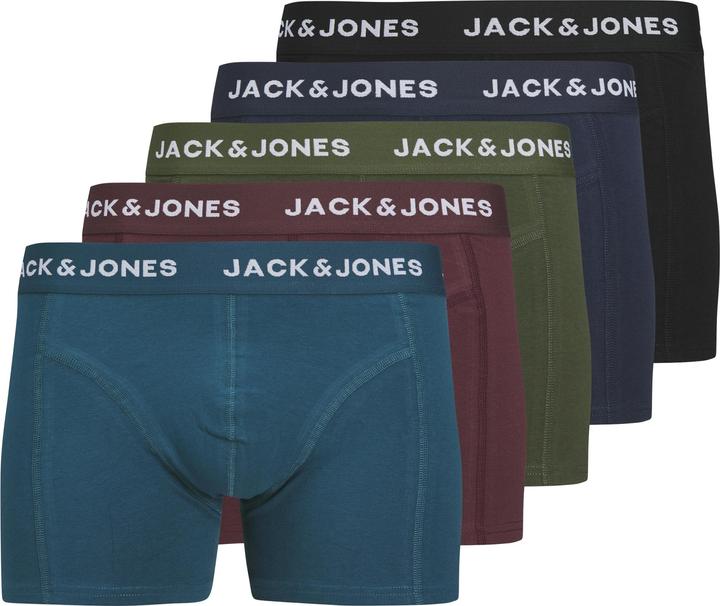 Produktbild Jack & Jones Jacteo Solid Trunks 5 Pack Box (S, 5er Pack)