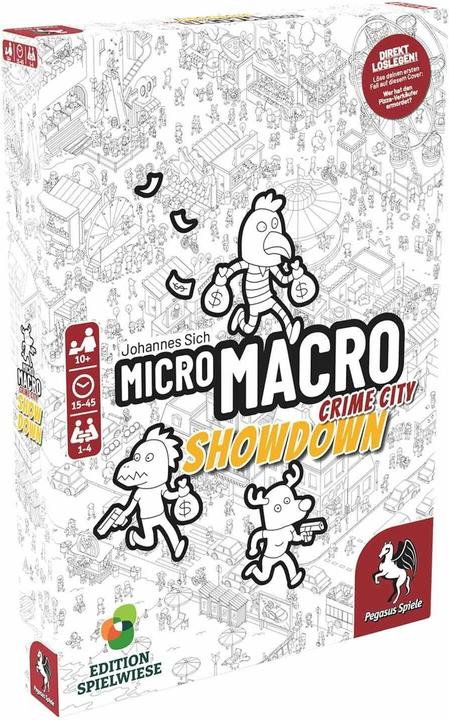 Produktbild Pegasus MicroMacro: Crime City 4 (Deutsch, 1 - 4 Spieler)