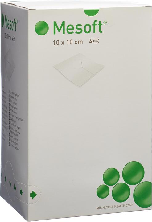 Produktbild Mesoft Schlitzkompressen 10x10cm sterril