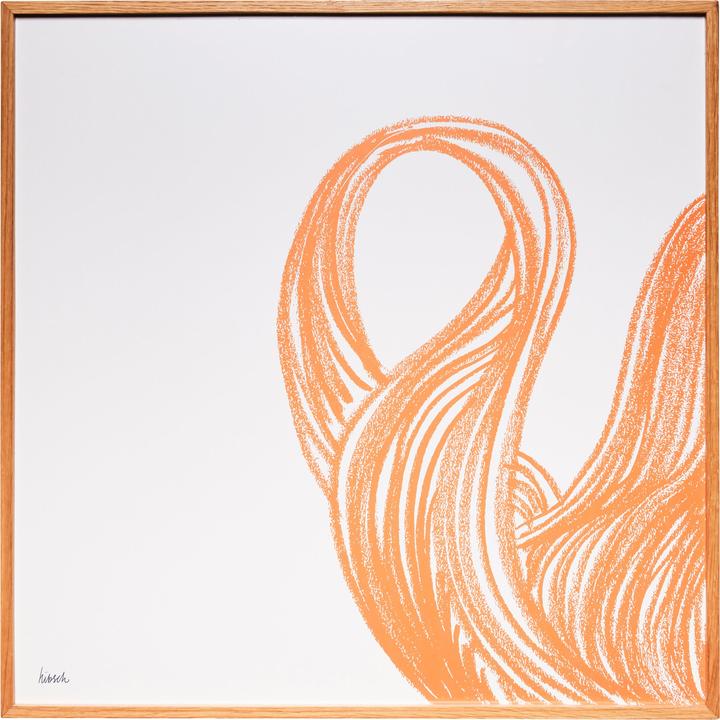 Produktbild Hübsch Hello Frame 80x80 Nature (50 x 100 cm)