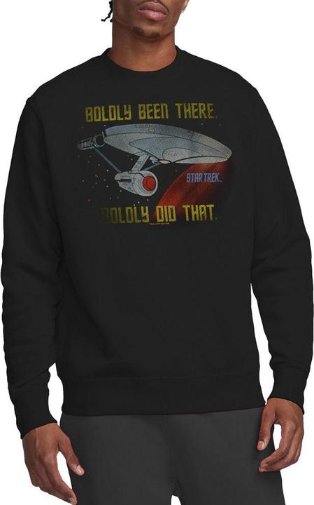 Actual product image Unisex Adult Boldly Did That Sweatshirt (M)