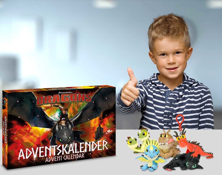 Produktbild Craze Adventskalender Dragons