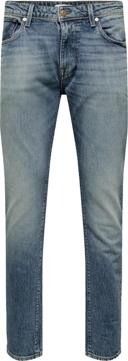 Selected Homme 6290 – Komfortstretch Hellblau Slim Fit Jeans (W29/L32)