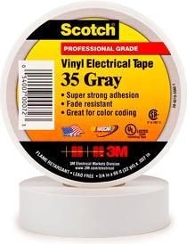 Actual product image 3M Insulating Tape Scotch® 35 Gray (L (19 mm)