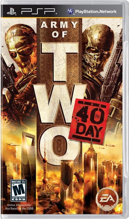 Image du produit EA Games Army of Two : The 40th Day, PSP Anglais PlayStation Portable (PSP) (PSP, EN)