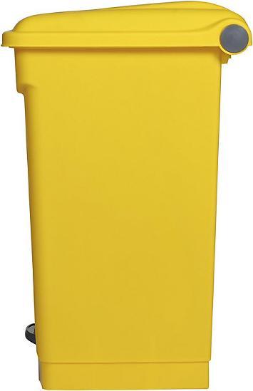 Image du produit kaiserkraft Collecteurs de déchets à pédale en plastique (45 l)