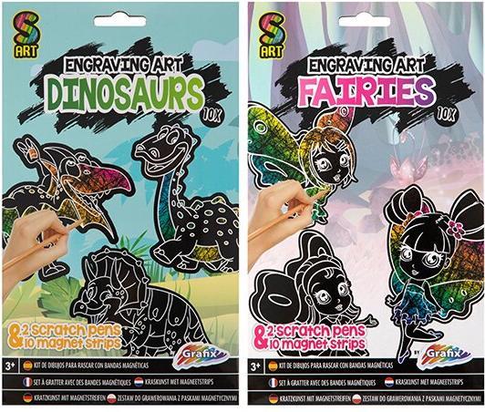 Actual product image Grafix Scratching set magnets