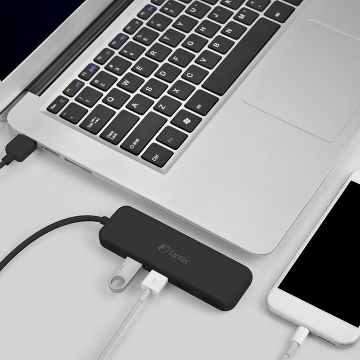 Actual product image Fantec UMP-4U (USB-A, 4 ports)