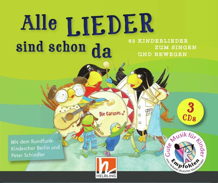 Produktbild Alle Lieder sind schon da. Paket. (Liederbuch und Audio-CDs) (Deutsch, Deutscher Chorverband e.V., 2016)