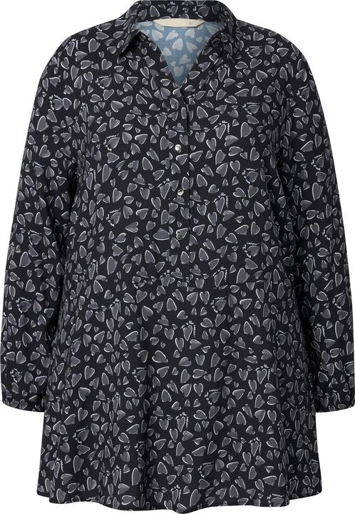 Produktbild Miamoda Bluse, A-Linie, Herz-Muster (46)