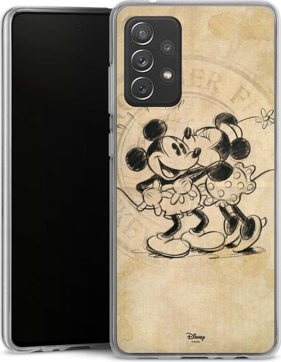 Actual product image DeinDesign Silikon Hülle für Samsung Galaxy A72 Handyhülle Case Smartphone Schutzhülle Mickey Mouse Minnie (Samsung Galaxy A72)