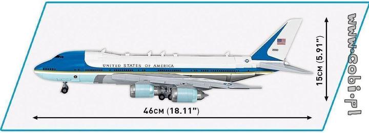Actual product image Cobi Boeing 747 Air Force One