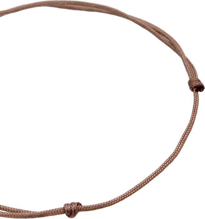 Immagine prodotto Elli Bracciale infinito nastro di nylon infinito argento 925 (16 cm, Argento 925, Nylon)
