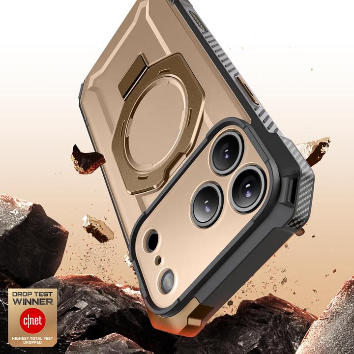 Actual product image Supcase UB Grip Mag MagSafe Case für iPhone 17 Pro - Gold (Apple iPhone 17 Pro)