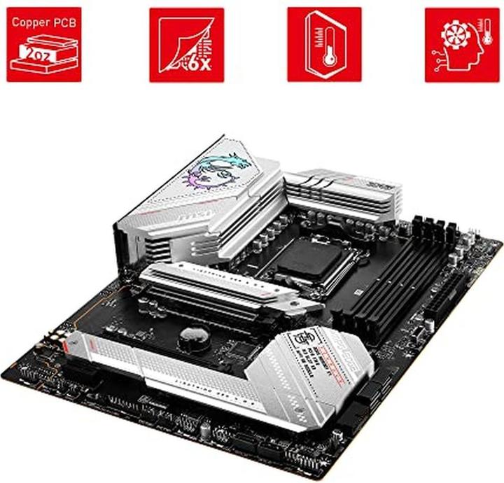 Actual product image MSI MPG B650 Edge WIFI (AM5, AMD B650, ATX)