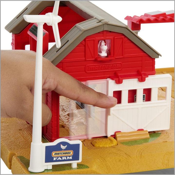 Actual product image Matchbox Action Drivers Farm Harvest Playset