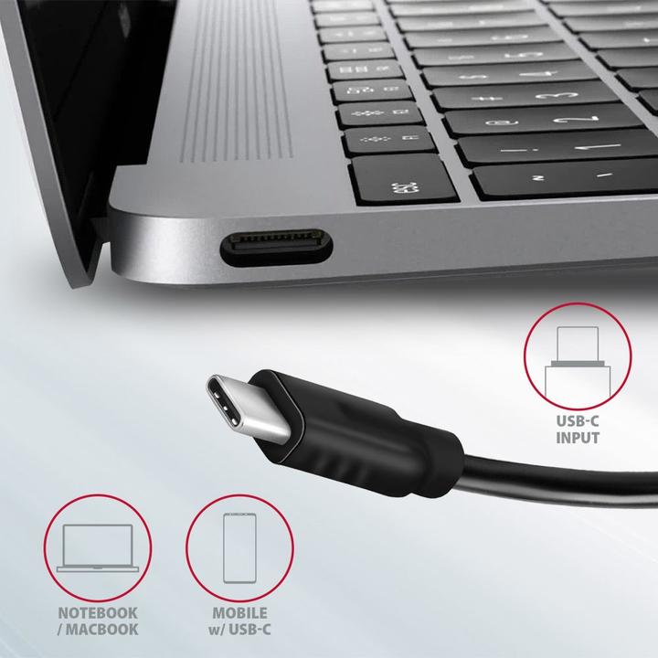 Produktbild Axagon HMC-5G2 (USB-C, 5 Ports)