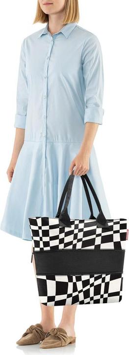 Actual product image reisenthel Bag Shopper e1 Op-Art