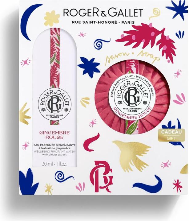 Immagine prodotto Roger & Gallet Gingembre Rouge Coffret Noël 2024 Savon (Set profumo)