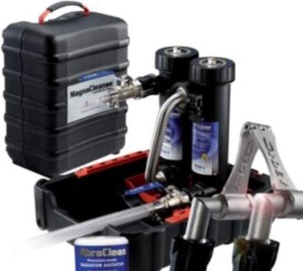 Actual product image Adey komplet system rense saet - for rensning af varmeanlaeg, slanger incl