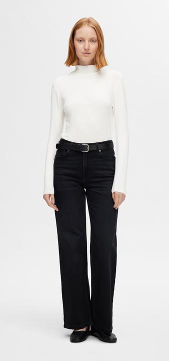 Image du produit Selected Basic Haut à col haut avec manches longues (XL)