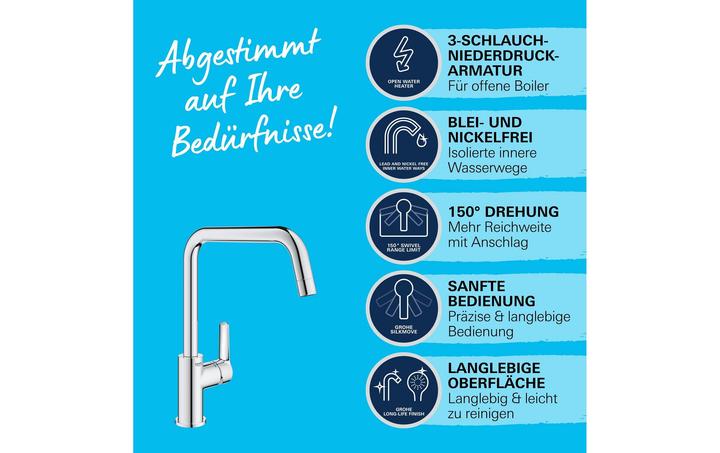 Produktbild Grohe Start Einhand-Spültischbatterie, 1/2"
