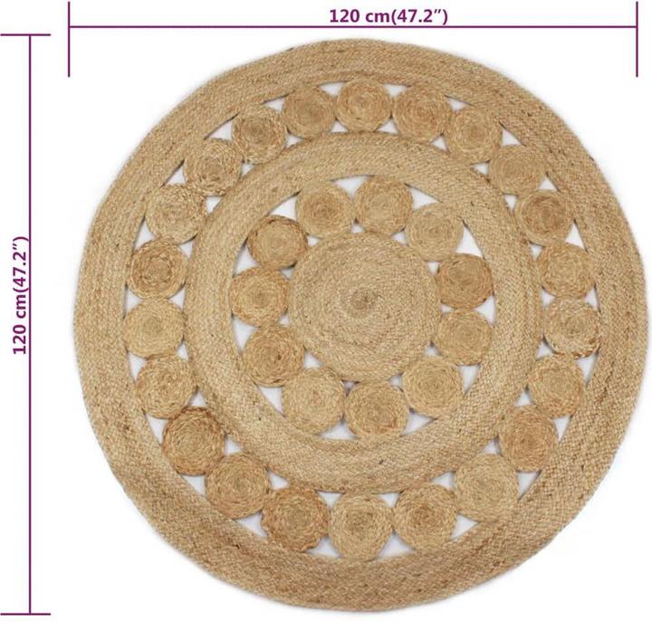 Image du produit vidaXL Wohnzimmerteppich (120 cm)