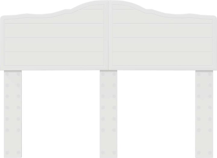 Actual product image vidaXL Modernes Kopfteil (123 x 3 x 90 cm)