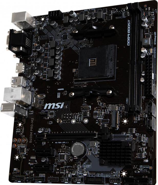 Produktbild MSI B450M Pro-M2 V2 (AM4, AMD B450, mATX)
