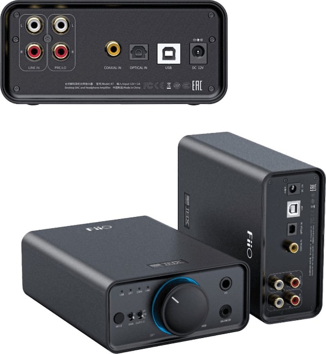 Immagine prodotto FiiO K7 (interruttore di guadagno, USB-DAC)
