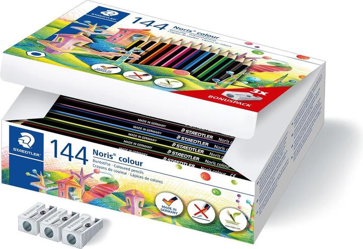 Staedtler Class pack of colour pencils (Multicoloured, 144 x)