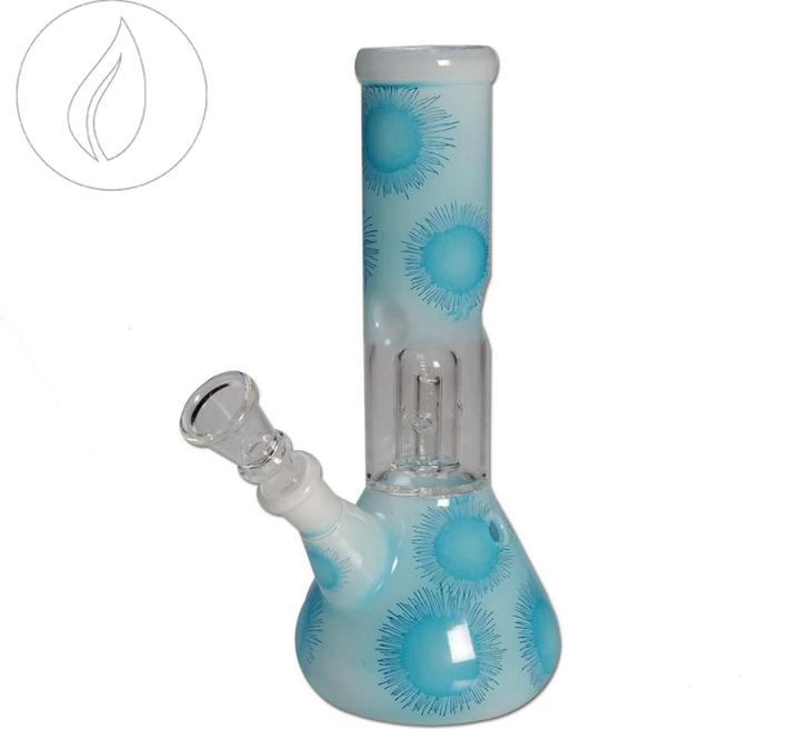 Produktbild Black Leaf Ice Bong Domeperkolator Blue 21.5 cm