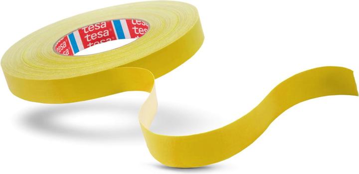 Produktbild tesa Gewebeband 4651 Premium, 19 mm x 50 m, gelb (19 mm)