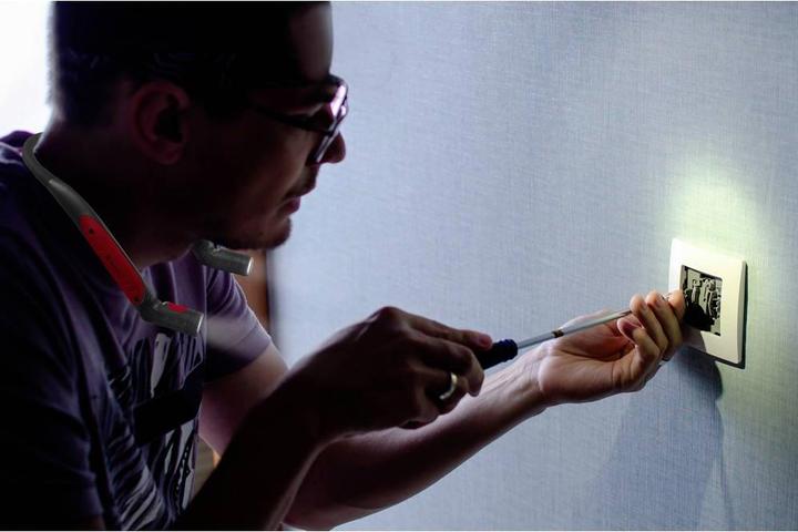 Actual product image Toolcraft LED-Nackenleuchte (320 lm)