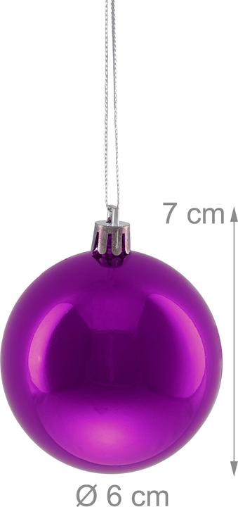 Immagine prodotto Relaxdays Weihnachtskugeln 100er Set (100 -parte)