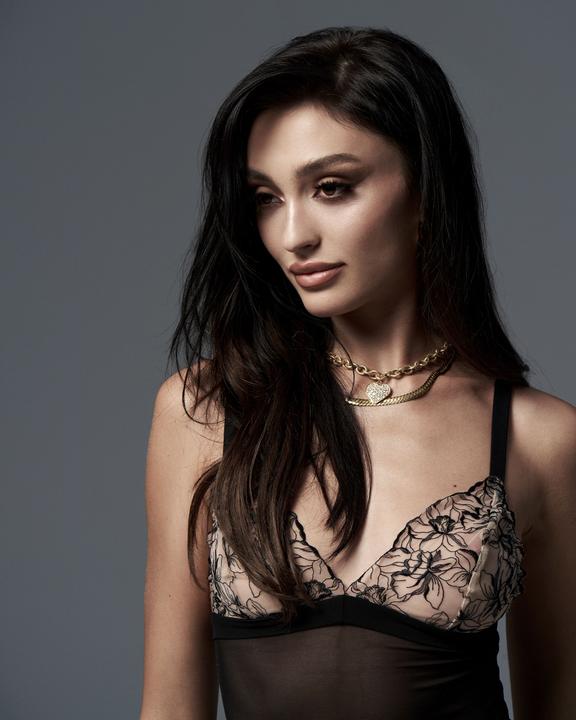 Produktbild Obsessive Vila Blanes Lange Chemise Schwarz (M, L)