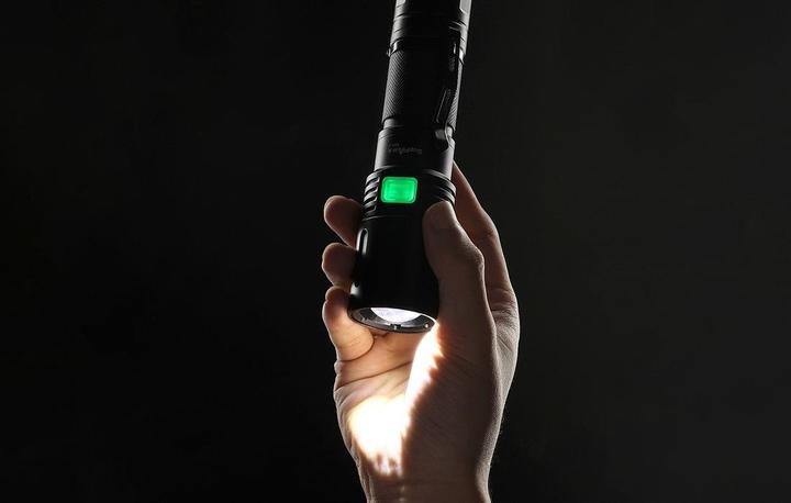 Actual product image Superfire Flashlight X60-T, 1500lm, USB (15.80 cm, 1500 lm)