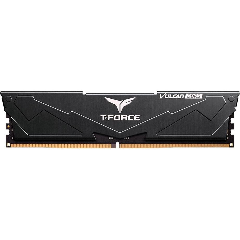 Team Group Nero Ram Team D5 6000 16Gb C38 Vulcan Black (1 X 16Gb, 6000 Mhz, Ram Ddr5, Dimm), Memoria Ram,