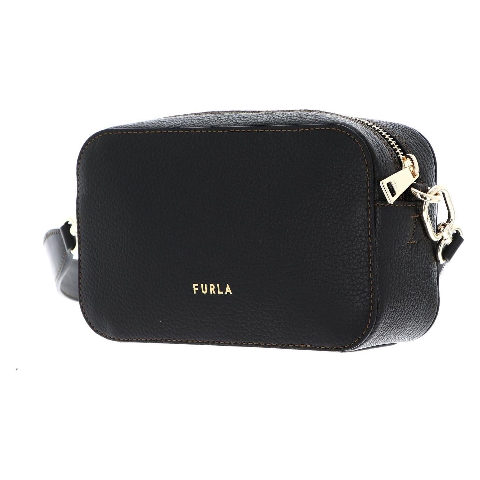Furla, Damen, Handtasche, Primula Mini Crossbody Bag, Schwarz
