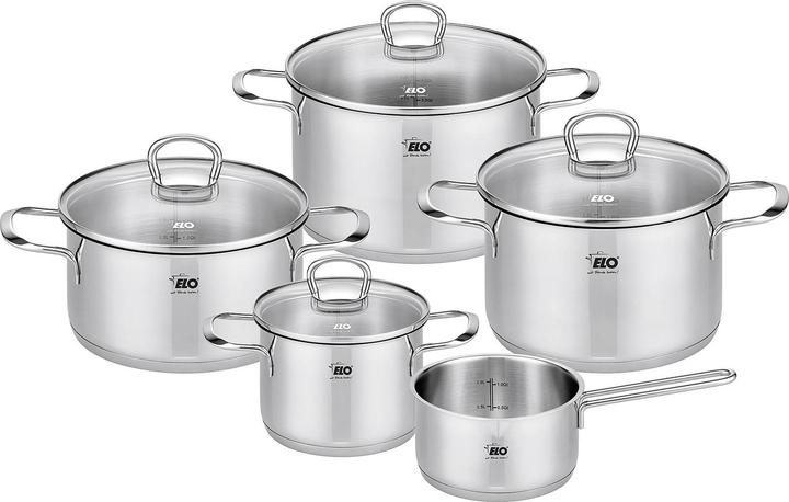 Actual product image ELO Topfset Jaspis (Stainless steel)