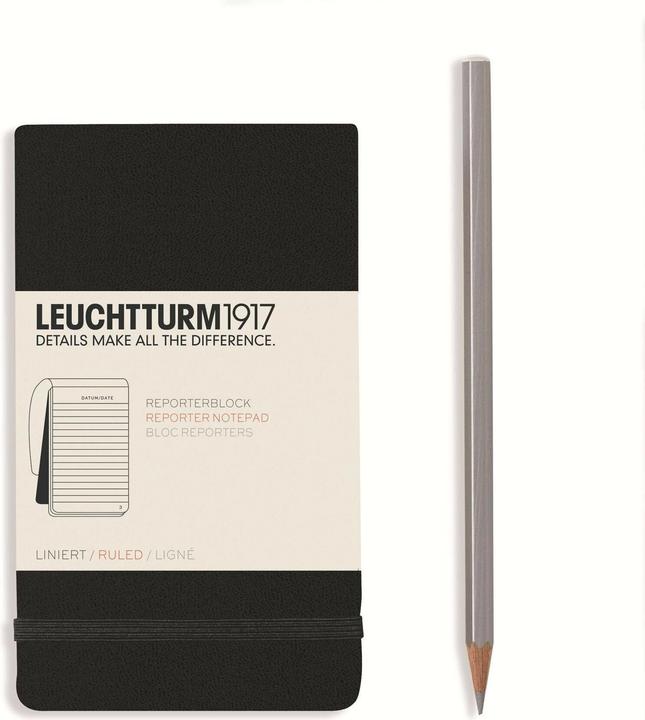 Image du produit Leuchtturm1917 Reporter (A6, À rayures, Couverture rigide)