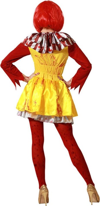 Actual product image Carnival Toys Bloody clown ladies costume (XL)
