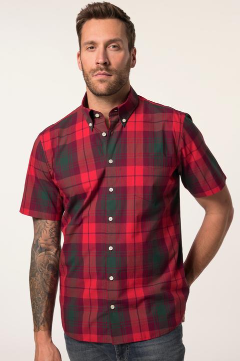 Produktbild JP1880 JP 1880 Karohemd, Halbarm, Buttondown-Kragen, Modern Fit (3XL)