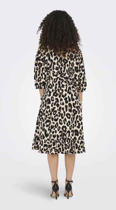 Actual product image Only 3/4 Sleeve Wrap Midi Dress (M)